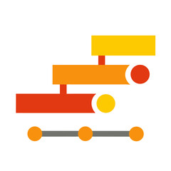 Abstract graphic design with colorful shapes and lines