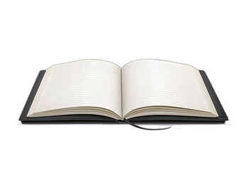 Fototapeta premium Open Book Empty Pages for Your Story