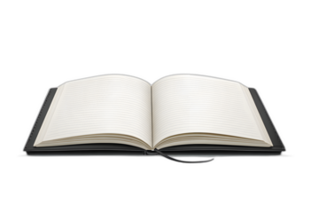 Open Book Empty Pages for Your Story