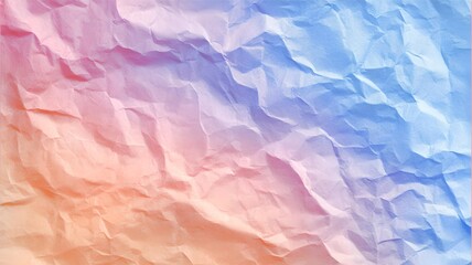 Obraz premium Abstract gradient paper texture with creases and folds, a soft and ethereal look