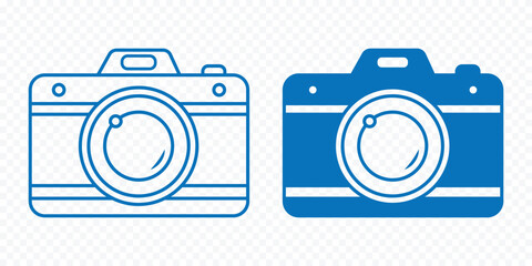 Photo vector icon for graphic and web design. camera icon Vector illustration in black. Camera icon set. photo camera icon. camera photography icon. , snapshot sign . line outline icons eps 10