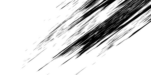 Manga focus speed lines for comic effect. Motion and action diagonal focus flash strip lines for anime comic book. grunge sport style