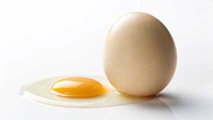 egg on white