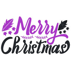 Merry Christmas text png T shirt Design Text png 