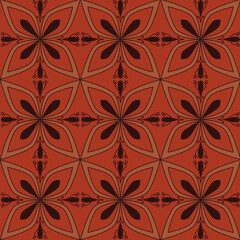 Pattern seamless botanical background nature 