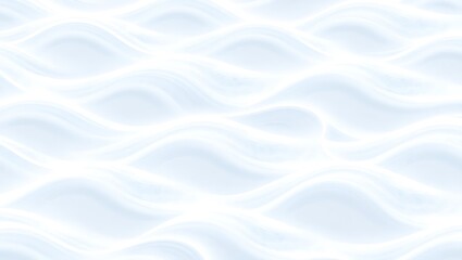 Obraz premium Abstract Light Blue Wave Pattern Seamless Texture for Design Projects