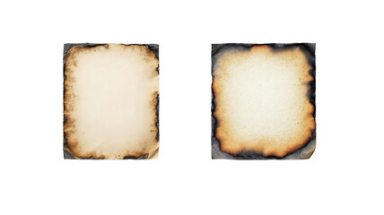 burnt paper png