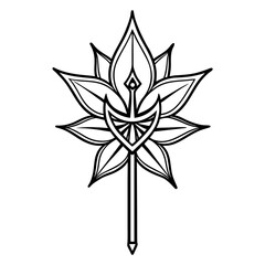 abstract flower icon