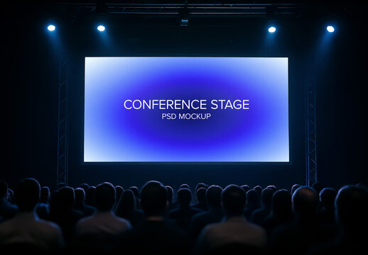 Conference Stage Mockup