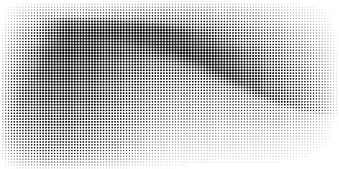 Transparent Vector Gradient Blue Color Halftone Background Staggered Dots Pattern modern dotted