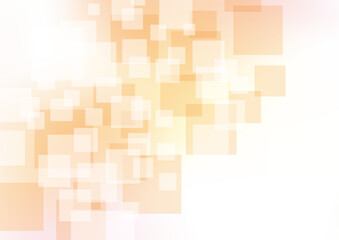 Abstract background of overlapping light mosaic pattern (orange)