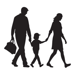 Family Silhouette  icon