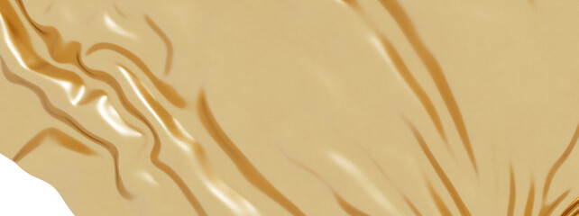 Luxury golden silk fabric texture. Perfect for elegant designs, backgrounds, and presentations.