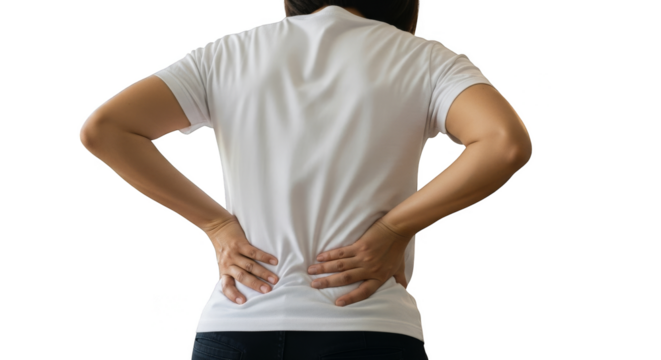 Woman With Lower Back Pain