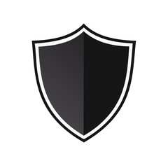 Medieval Security: Emblem of a Shield, Protection, Safety and Security Symbol