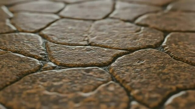 Closeup stone pavement texture