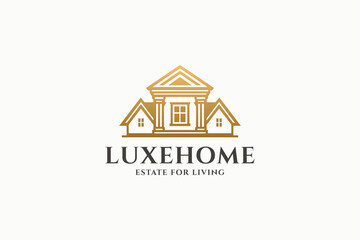 Premium Luxury Real Estate Logo