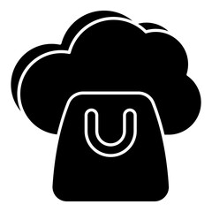 Shopping and Ecommerce and Online Shopping or Store Glyph Icons Pack