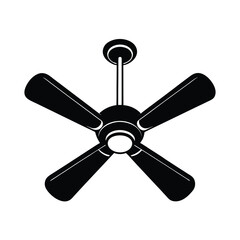 Obraz premium fan isolated on white background