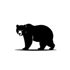 bear silhouette vector