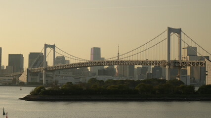 odaiba bridge sea view