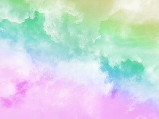 beauty smooth abstract sweet pastel cloudy on sky