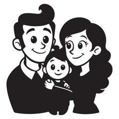 Family Silhouette  icon