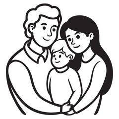 Family Silhouette  icon
