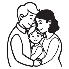 Family Silhouette  icon