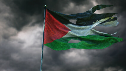 Flag of Palestine, State Flag of the Palestinian People