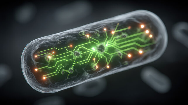 Futuristic biohybrid sensor combines living cells and electronic circuits for advanced bio-electronic interface