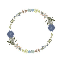 wreath of flowers