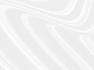 Clean abstract fashion woven beautiful soft fabric smooth curve shape decorative textile white background