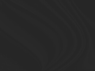 Clean fashion woven beautiful soft fabric abstract smooth curve shape decorative textile black background