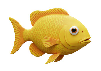 Isolated Goldfish