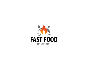 Fast food logo element innovative and creative inspiration for business company.
