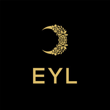 EYL Letter Initial Logo Design Template Vector Illustration