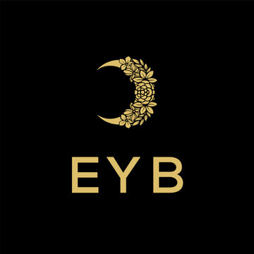 EYB Letter Initial Logo Design Template Vector Illustration