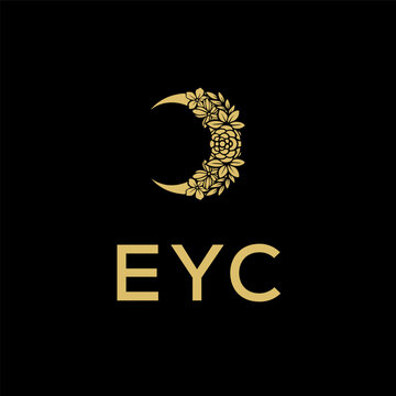 EYC Letter Initial Logo Design Template Vector Illustration