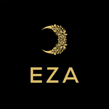 EZA Letter Initial Logo Design Template Vector Illustration