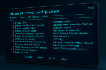 Advanced Kernel Settings Display
