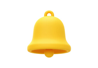 Isolated Notification Bell Icon, Announcing Updates