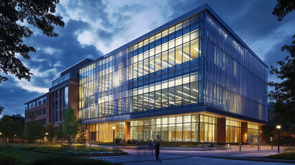 Obraz premium Structural engineers ensure buildings are safe and durable.