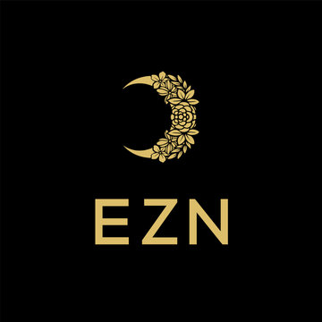 EZN Letter Initial Logo Design Template Vector Illustration