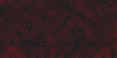 Topographic canyon geometric map relief texture with curved layers and shadow. abstract White background with a beautiful pattern, Topographic contour lines vector map seamless pattern vector.