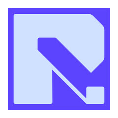 R letter Mechanic Brand Logo icon