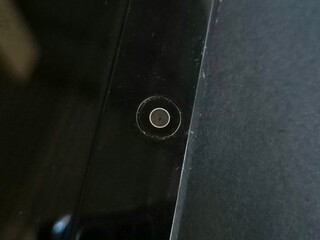 Close-up Laptop camera and screen
