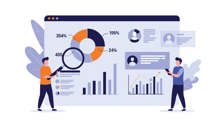 Business growth strategies analyzing financial reports for company expansion opportunities