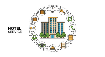 Comprehensive hotel services supporting guest experiences and operational efficiency