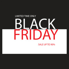 Black Friday sale labels set